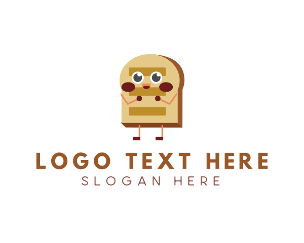 Sliced Bread logo example 4