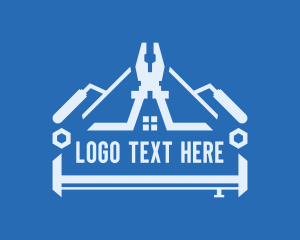 Pliers Construction Carpentry logo