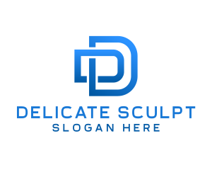 Professional Elegant Letter D Business logo design