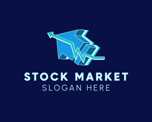 Finance Stock Arrow  logo
