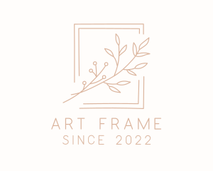 Artisinal Herb Frame logo design