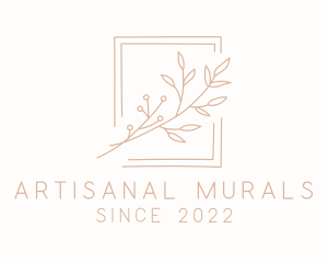 Artisinal Herb Frame logo design