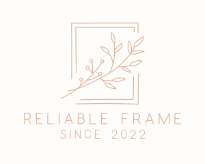 Artisinal Herb Frame logo design