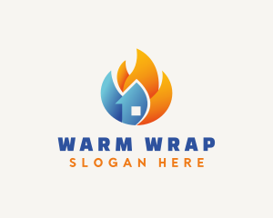 Warm Cool Ventilation logo design