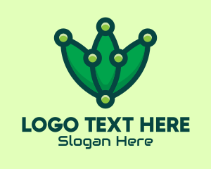 Technological - Green Bio Tech Company logo design