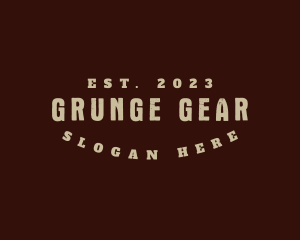 Rustic Grunge Business logo