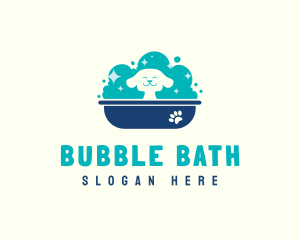 Bubble Bath Dog Grooming logo