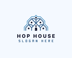 Housing Roof Renovation logo design