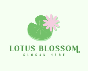 Lotus Nature Pond logo design