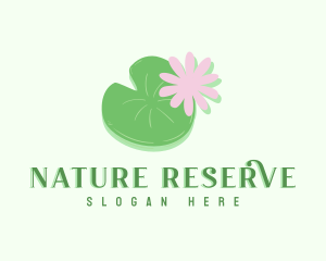 Lotus Nature Pond logo design