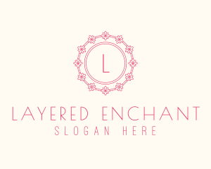 Spring Flower Plant  logo design