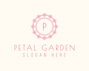 Spring Flower Plant  logo design