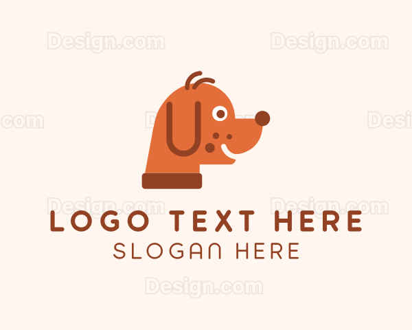 Cute Pet Grooming Logo