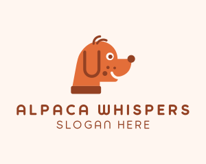 Cute Pet Grooming  logo design