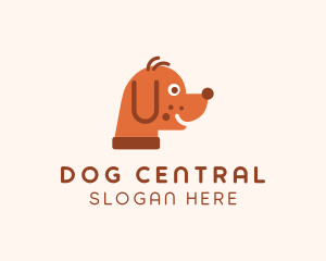 Cute Pet Grooming  logo design