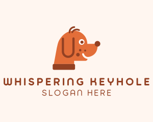 Cute Pet Grooming  logo design