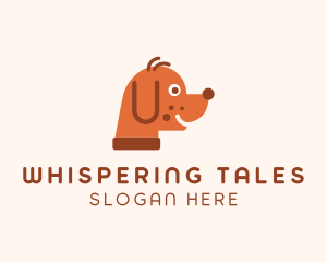 Cute Pet Grooming  logo design