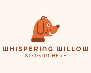 Cute Pet Grooming  logo design