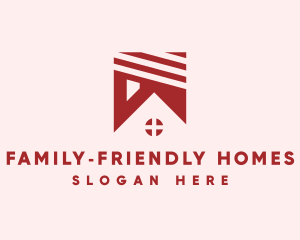 Residence House Roof logo design