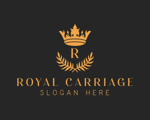 Royal Crown Lettermark logo design