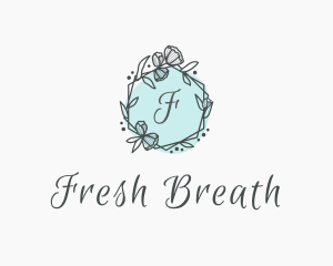 Organic Floral Beauty logo design