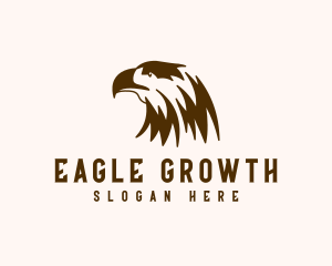 Wild Falcon Eagle logo design