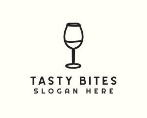 Wine Glass Drink logo