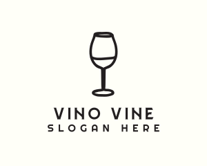 Wine Glass Drink logo