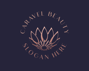 Elegant Lotus Beauty logo design