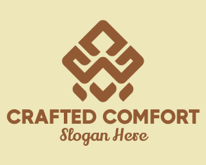 Brown Tribal Pattern logo design