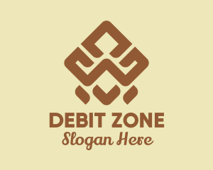 Brown Tribal Pattern logo design