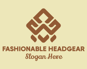 Brown Tribal Pattern logo design