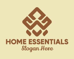 Brown Tribal Pattern logo design