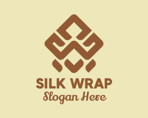 Brown Tribal Pattern logo design