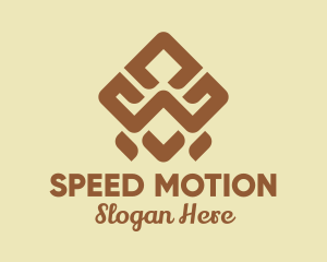 Brown Tribal Pattern logo design