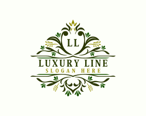 Luxury Floral Boutique logo design