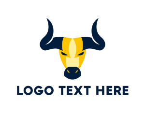 Lightning Mask Bull logo