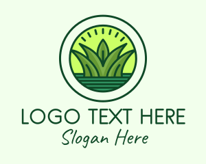 Natural Pond Grass logo