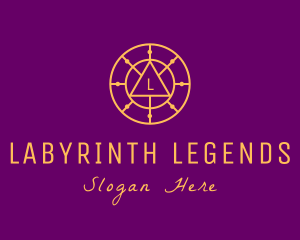 Spiritual Astrological Cosmic logo design