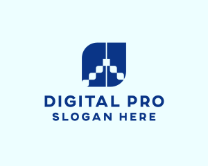 Digital Pixel Software logo design