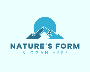 Snow Mountain Landform logo