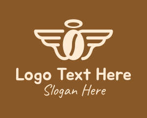 Angel Wings Coffee Bean logo