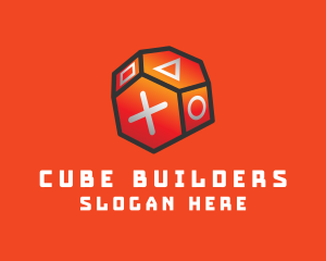 Gaming Cube Streamer logo design