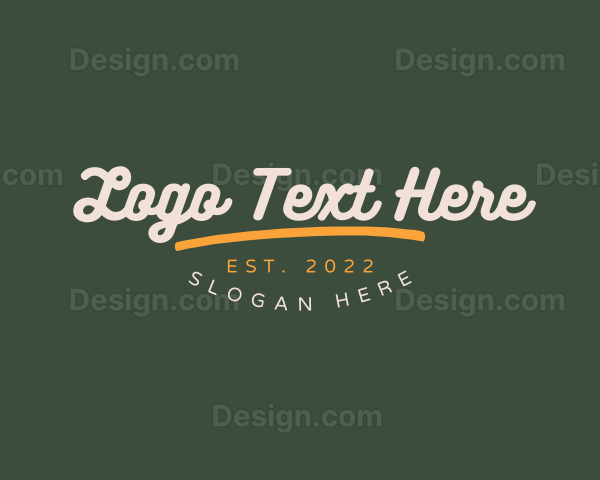 Retro Business Generic Logo