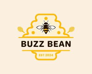 Bee Hive Honey logo design