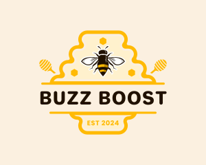 Bee Hive Honey logo design