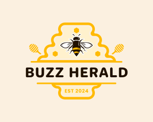 Bee Hive Honey logo design