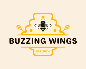 Bee Hive Honey logo design