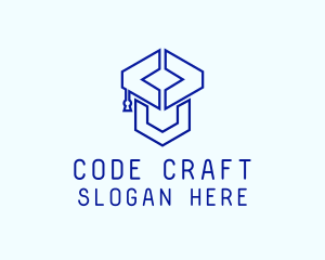 Code Graduation Cap logo