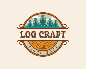 Woodwork Trees Workshop logo design